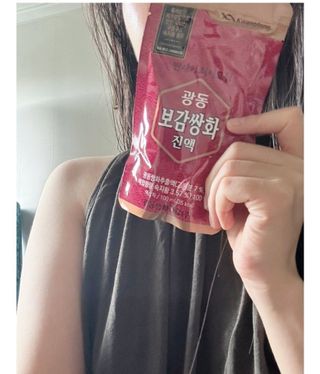 광동생활건강 [광동]진하고 깊은 풍미, 광동 보감쌍화진액 100mL * 18포 — 5점을 준 리뷰어가 2024년 8월 올린 사용 사진
