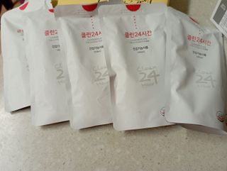 클린24시간 1BOX(5포) + 전용보틀(500ml) — 5점을 준 리뷰어가 2023년 7월 올린 사용 사진