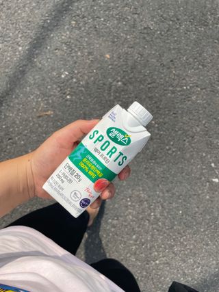 셀렉스스포츠 셀렉스 스포츠 웨이 프로틴 복숭아_ 330ml x 12팩 — 5점을 준 리뷰어가 2021년 7월 올린 사용 사진