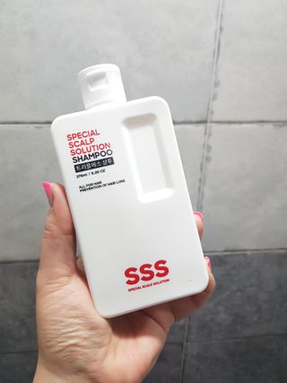 트리플에스 탈모 샴푸 275ml + 실크 트리트먼트 275ml — 5점을 준 리뷰어가 2021년 2월 올린 사용 사진