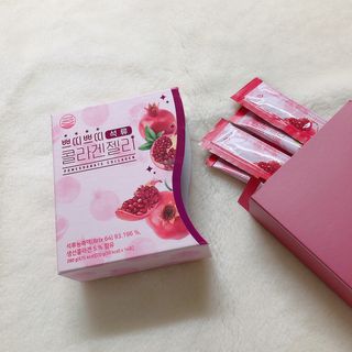 헬스업_쁘띠쁘띠석류콜라겐젤리_20g x 14포 — 4점을 준 리뷰어가 2021년 3월 올린 사용 사진
