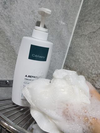 셀라피 에이리페어 크림 바디 워시 2세대 500ml — 5점을 준 리뷰어가 2021년 1월 올린 사용 사진