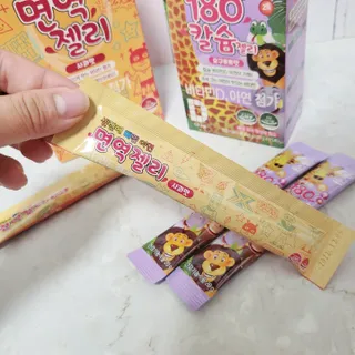 다나음 180도 칼슘젤리+아연면역젤리 — 5점을 준 리뷰어가 2021년 12월 올린 사용 사진