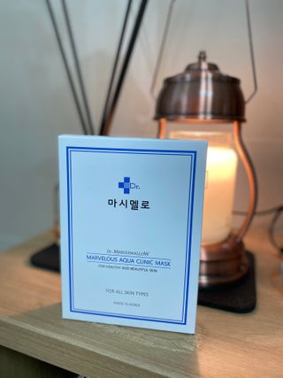 닥터마시멜로 닥터마스멜로 마블러스 아쿠아 클리닉 마스크 — 4.5점을 준 리뷰어가 2021년 3월 올린 사용 사진