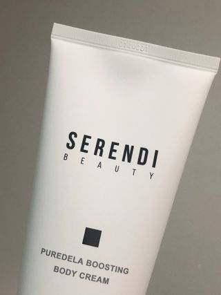 세렌디뷰티 퓨어델라 부스팅 바디크림 — 4점을 준 리뷰어가 2021년 8월 올린 사용 사진