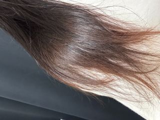 [유니프] 헤어 샤이니 핑크 컬러 트리트먼트 500g — 5점을 준 리뷰어가 2023년 11월 올린 사용 사진