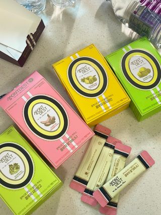 몽베스트 [MONTBEST] 500mL 20병 & 블랜딩 콤부차 달콤 4종 — 5점을 준 리뷰어가 2024년 12월 올린 사용 사진