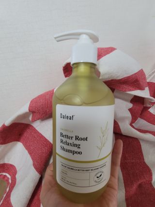 달리프 클로렐라 베러 루트 릴렉싱 샴푸 500ml — 5점을 준 리뷰어가 2021년 5월 올린 사용 사진