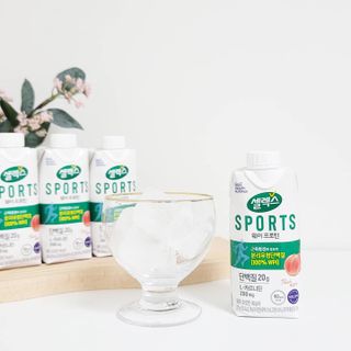 셀렉스스포츠 셀렉스 스포츠 웨이 프로틴 복숭아_ 330ml x 12팩 — 5점을 준 리뷰어가 2021년 8월 올린 사용 사진