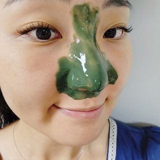 [후르디아] 저자극 필오프팩, 청포도 노즈팩 — 5점을 준 리뷰어가 2023년 8월 올린 사용 사진