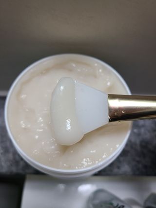 약손명가코스메틱 에오스보떼 뉴트리브 크림 마스크 솔트 500ml — 5점을 준 리뷰어가 2022년 1월 올린 사용 사진