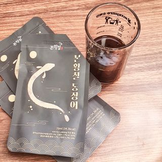 [비린내 완벽제거] 본황칠 통장어 국내산 장어즙 아르기닌 2800mg 장어즙효능 기력보강 — 5점을 준 리뷰어가 2022년 9월 올린 사용 사진