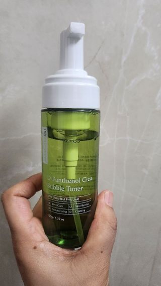[쿠팡●구매평] 닥터초이스 디판테놀 시카 만능 버블토너 150ml — 5점을 준 리뷰어가 2025년 7월 올린 사용 사진