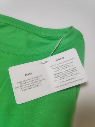 아르보노브라 아르보노 10color 데일리 반팔 노브라티 — 4점을 준 리뷰어가 2022년 5월 올린 사용 사진
