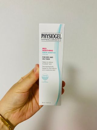 피지오겔 레드수딩 시카밸런스 크림 50ml — 5점을 준 리뷰어가 2022년 4월 올린 사용 사진