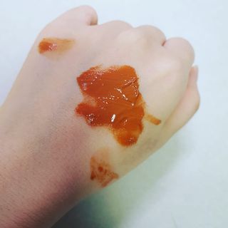 약손명가코스메틱 심결 깨어나는 맑음 팩 — 5점을 준 리뷰어가 2021년 4월 올린 사용 사진