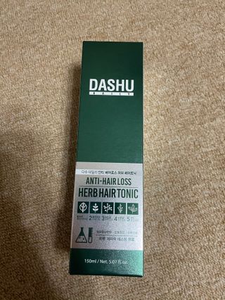 다슈코리아 다슈 데일리 안티 헤어로스 허브 헤어토닉 150ml — 5점을 준 리뷰어가 2021년 2월 올린 사용 사진