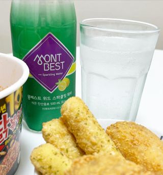 몽베스트 Montbest with Sparkling water Lemon OR Lime 20병(랜덤) — 5점을 준 리뷰어가 2023년 1월 올린 사용 사진