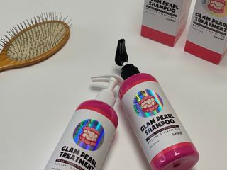 썸헤어 / SUMHAIR 글램 펄 샴푸 & 트리트먼트 -출시전 모집 — 4.5점을 준 리뷰어가 2021년 7월 올린 사용 사진