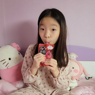 ORIHIRO 오리히로 곤약젤리 제로칼로리 130g 4종 4팩(맛별로 1팩씩) — 5점을 준 리뷰어가 2023년 1월 올린 사용 사진
