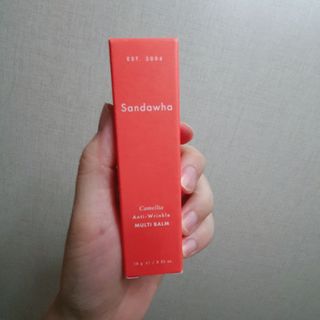 스킨큐어 산다화 카멜리아 안티 링클 멀티밤 — 5점을 준 리뷰어가 2022년 10월 올린 사용 사진