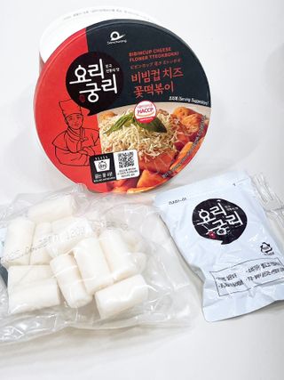 프리 [요리궁리] 타입 B (매콤,치즈,매콤까르보) 꽃떡볶이 6개입 세트 — 5점을 준 리뷰어가 2025년 2월 올린 사용 사진