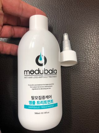모두발라 탈모집중케어 앰플 트리트먼트 — 5점을 준 리뷰어가 2022년 3월 올린 사용 사진