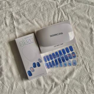 데싱디바 글레이즈 젤네일 별빛유리네일 6종_랜덤발송 — 5점을 준 리뷰어가 2021년 8월 올린 사용 사진