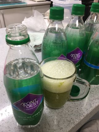 몽베스트 Montbest with Sparkling water Plain 20병 — 5점을 준 리뷰어가 2022년 6월 올린 사용 사진