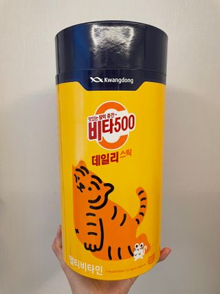 광동생활건강 프리 [광동] VB와 VC를 함유한 멀티 비타민 비타 500 데일리 스틱 180포 — 5점을 준 리뷰어가 2022년 11월 올린 사용 사진