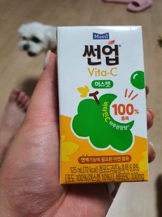 썬업비타씨 썬업 Vita-C — 5점을 준 리뷰어가 2021년 6월 올린 사용 사진