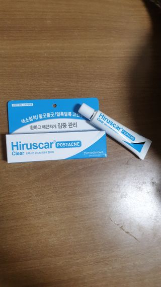 히루스카 포스트아크네 클리어 — 5점을 준 리뷰어가 2021년 1월 올린 사용 사진