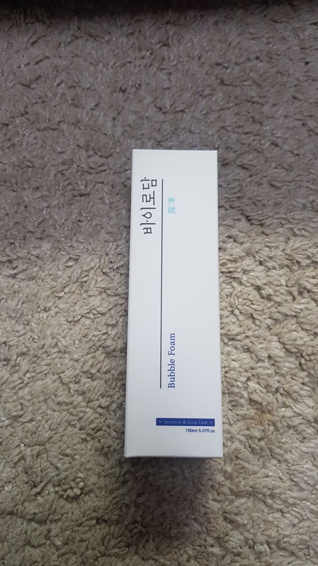 [바이로담] 저자극 약산성버블 폼 폼클렌징 150ml 리뷰 사진