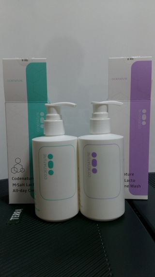 코드네이처 엠솔트 락토 2종 — 5점을 준 리뷰어가 2021년 7월 올린 사용 사진