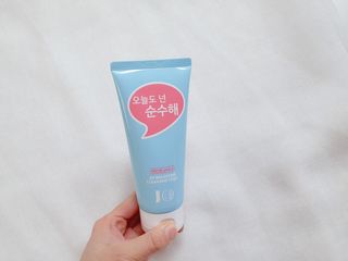 IO 아이오 오늘도 넌 순수해 - 약산성 클렌징폼 — 5점을 준 리뷰어가 2021년 2월 올린 사용 사진
