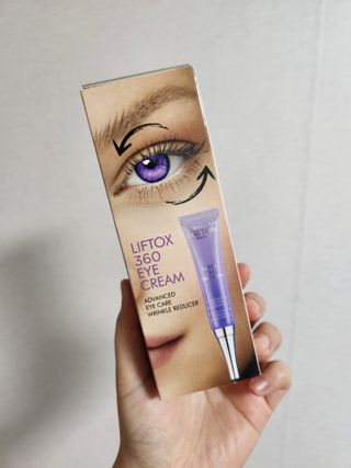 크리스티앙 브르통 리프톡스 360도 입체 아이크림 15ml — 3.5점을 준 리뷰어가 2022년 10월 올린 사용 사진