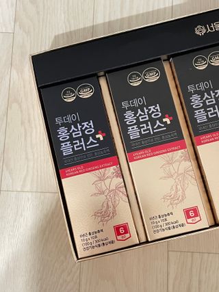 서울약사신협_투데이홍삼정플러스스틱_10g x 60포 — 5점을 준 리뷰어가 2021년 7월 올린 사용 사진