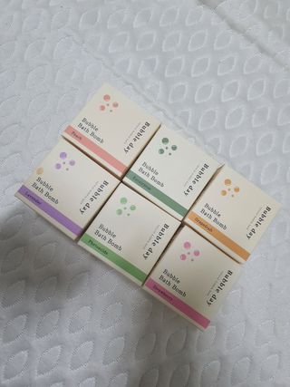 버블데이 배쓰밤 거품입욕제 버블바 6종 — 5점을 준 리뷰어가 2021년 8월 올린 사용 사진