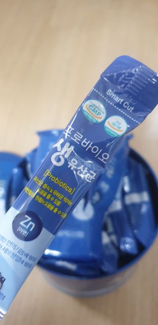 서울약사신협_프로바이오생유산균_2.5G x 100포 — 5점을 준 리뷰어가 2021년 4월 올린 사용 사진