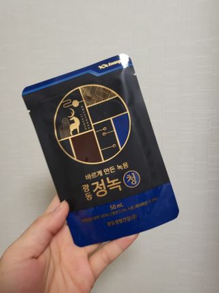 광동생활건강 [광동] 바르게 만든 녹용, 광동정녹청 30포. — 5점을 준 리뷰어가 2022년 1월 올린 사용 사진