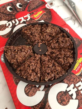 NISSIN 닛신 크리스피 초코 — 5점을 준 리뷰어가 2022년 12월 올린 사용 사진