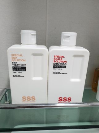 트리플에스 탈모 샴푸 275ml + 실크 트리트먼트 275ml — 5점을 준 리뷰어가 2021년 2월 올린 사용 사진