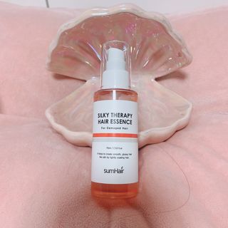 썸헤어 / SUMHAIR 썸헤어 실키 테라피 헤어 에센스 — 4점을 준 리뷰어가 2021년 4월 올린 사용 사진