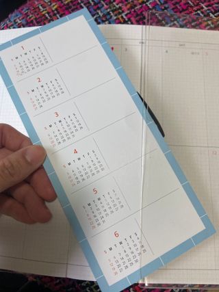 리훈 2022년 아이라이크 다이어리 — 4점을 준 리뷰어가 2021년 9월 올린 사용 사진