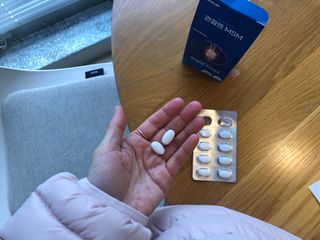 [경남제약헬스케어]케어플러스 관절엔 MSM 1000mg 60정/1개월분/관절/뼈/연골 영양/비타민D+아연/1일2정 — 5점을 준 리뷰어가 2024년 1월 올린 사용 사진