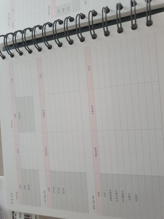 리훈 오늘쓰임 가계부 1년용 — 5점을 준 리뷰어가 2021년 7월 올린 사용 사진