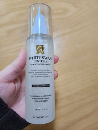 오투에니원 화이트스완 센텔라 루미너스 미스트 세럼 100ml — 5점을 준 리뷰어가 2023년 1월 올린 사용 사진