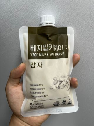 클린24시간 베지밀키웨이 감자 쉐이크 1세트 (5개) — 3점을 준 리뷰어가 2022년 9월 올린 사용 사진