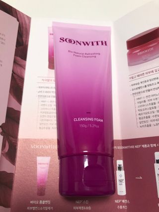 SOONWITH 바이오 내추럴 리프레싱 폼클렌징 — 5점을 준 리뷰어가 2021년 3월 올린 사용 사진