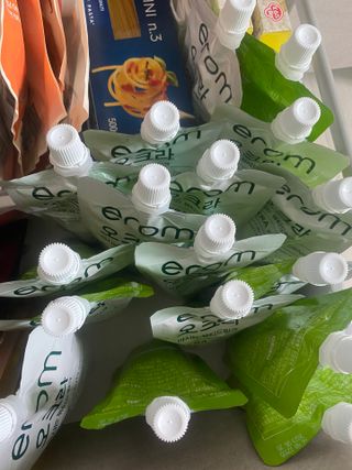 [이롬] 오크라 마시는 뷰티드링크 100mL x 20입 — 5점을 준 리뷰어가 2022년 9월 올린 사용 사진